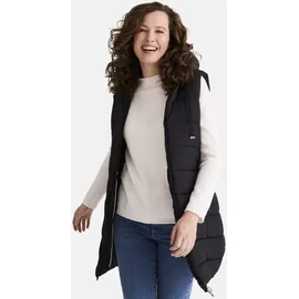 Stooker WANDA mit Kapuze Damen Steppweste slim fit lang, - L