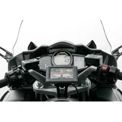 SW-Motech GPS/Smartphone, Lenkerhalterung - Schwarz
