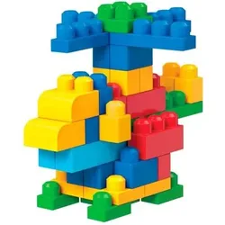 MEGA BRANDS DCH63 MEGA BLOKS Bausteinebeutel bunt (80 Teile)