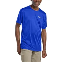 Jack Wolfskin Tech Kurzarm-t-shirt - Vibrant Blue - XL
