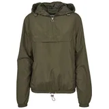 URBAN CLASSICS Ladies Basic Windrunner Damen Grün XS