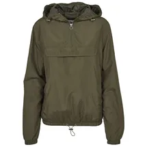 URBAN CLASSICS Ladies Basic Windrunner Damen Grün XS
