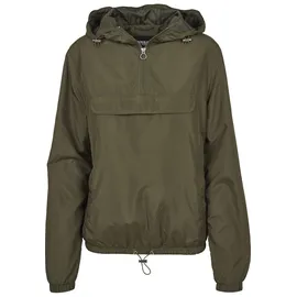 URBAN CLASSICS Ladies Basic Windrunner Damen Grün XS