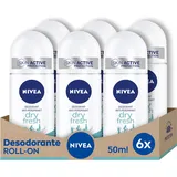 BEIERSDORF Dry Comfort Fresh Roll-on 6 x 50 ml