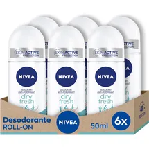 BEIERSDORF Dry Comfort Fresh Roll-on 6 x 50 ml