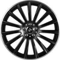 Keskin Tuning Keskin KT18 Turbo 7x17 ET40 5x114,3 72,6, Matt Black Lip Polish