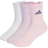adidas Cushioned Sportswear Crew Socken 3er Pack Clear Pink/White/Ice Lavender 19-21