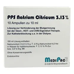 Natriumcitrat 3,13% Ampullen