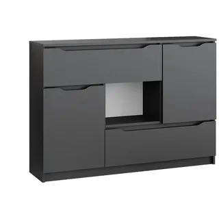 Vicco Kommode Ruben, Anthrazit, 120 x 84 cm