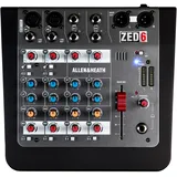 Allen & Heath ZED-6 2 Mic/Line, 2 Stereo