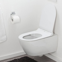 Tiger Toilettensitz Veiros 36 x 4.5 48.5 cm, WC-Sitze, 53559420-0 weiß
