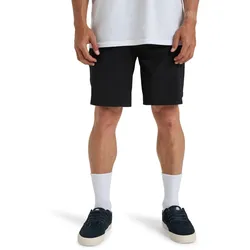 Bermudas BILLABONG "Surftrek Transport 19"", Herren, Gr. M, schwarz, 46% Polyester, 46% Polyester, 8, 0% Elasthan, Hosen