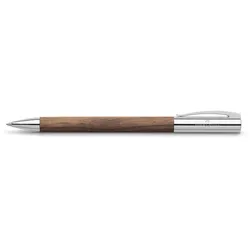 FABER-CASTELL Drehkugelschreiber Ambition Nussbaum