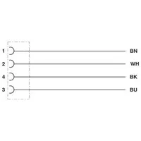 Phoenix Contact Sensor-/Aktor-Kabel SAC-4P-15,0-#1553103