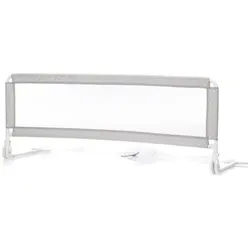 fillikid Bettgitter Hugo 135 cm für Standard- und Boxspringbetten Punkte Grau