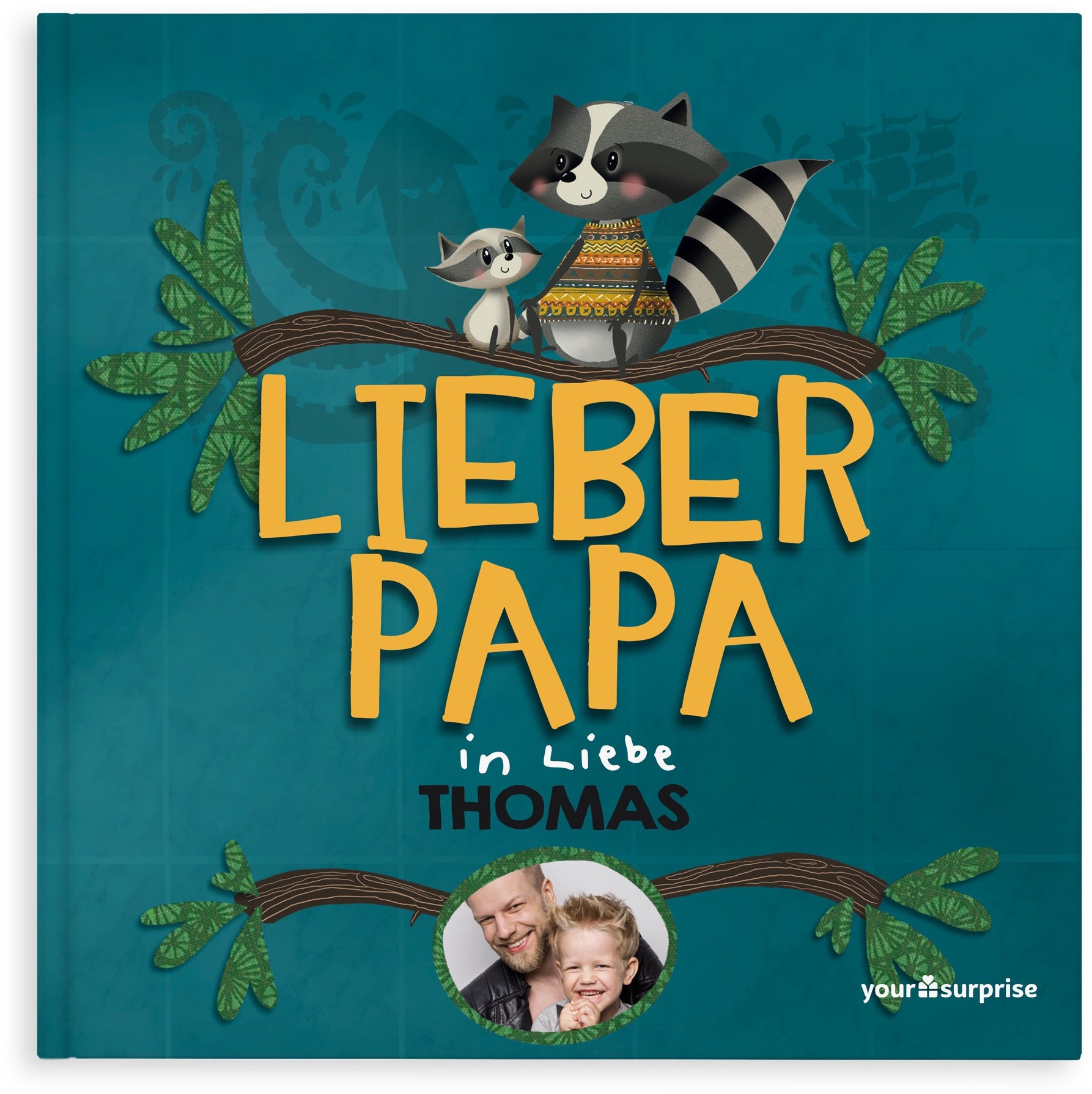 Personalisiertes Buch - Lieber Papa - Hardcover