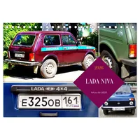 Calvendo LADA NIVA - 4x4 aus der UdSSR (Tischkalender