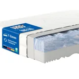 ARBD Rave Duo Matratze - H2/H3-22cm - Kaltschaum 7-Zonen – Wendematratze mit 2 Härtegraden H2/H3 – orthopädische Matratzen für optimalen Komfort – atmungsaktiv – Rollmatratze (H2/H3, 90x200)