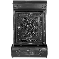 HMF 512-09 Schwarz-Silber inkl. Zeitungsfach