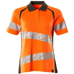 Damen Warnschutz Polo-Shirt "ACCELERATE SAFE" UV-Schutz - XXL - orange/dunkelanthrazit
