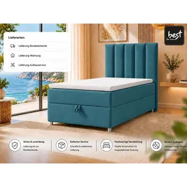 Best For Home Trinity K10 90 x 200 cm H3 Blau/Türkis