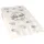 Papstar Fleischerbeutel, Kraftpapier, gefädelt 28 cm x 14 cm x 6 cm