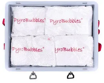 Lithium-Ionen-Akku-Transportbox PP, 56 l, S-Box 1 Basic, Füllmaterial PyroBubbles®