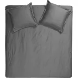 Cinderella Plain anthrazit (200x200+2x80x80cm)