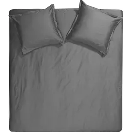 Cinderella Plain anthrazit (200x200+2x80x80cm)