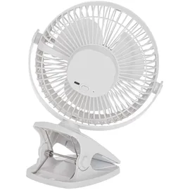 Adler AD 7342 Tischventilator 360° Rotation 25 cm Weiß