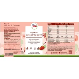 for you synbio smoothie bowl Erdbeere 400 g