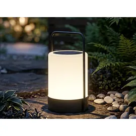 easy! by fhl Akku-Tischleuchte Casoli Kunststoff 12 x 12 x 20 cm 1x LED 0,2 W weiß