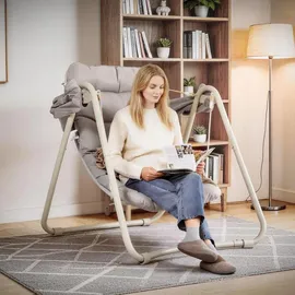 SoBuy Hängesessel OGS62 Beige