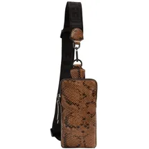 Liebeskind Berlin Snake Sling Bag caramel