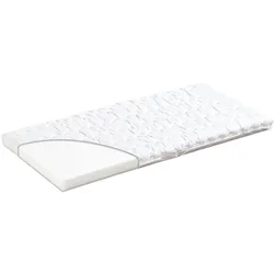 TRÄUMELAND Kleine Matratze Wash Baby Mattress 0–65 kg, 5 cm, weiß