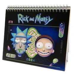 Rick und Morty 2024 Desktop-Kalender
