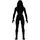 Sonstige Verlage Captain Marvel Actionfigur 18 cm, Grün/Schwarz/Weiß