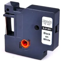 G&G Schriftband 12mm x 7m sw-ws Komp. m. Dymo D1/ 45013/ S072053