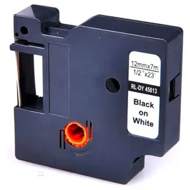 G&G Schriftband 12mm x 7m sw-ws Komp. m. Dymo D1/ 45013/ S072053