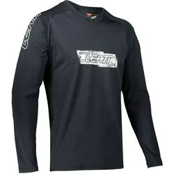 Leatt DBX 2.0 MTB LS Logo FietsTrui, zwart, S Voorman