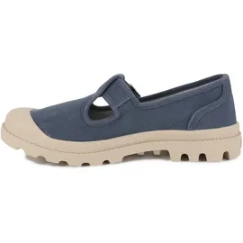 Palladium Unisex Pampa M-Jane Washed Mary Flat, Vintage Indigo, 39