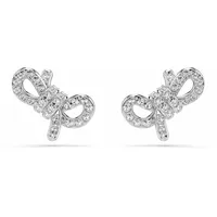 Swarovski Ohrstecker Lifelong Pavé Schleife Weiß 2013796