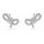 Swarovski Ohrstecker Lifelong Pavé Schleife Weiß 2013796