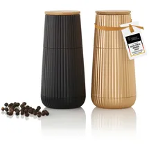 AdHoc Scape Pfeffermühle 12,3 cm Schwarz/Gold befüllt