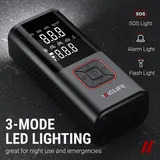 Elektrische Luftpumpe Akku 6000mAh Kabellos Auto Reifen Druckluft Luftkompressor