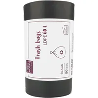 idea home Müllsäcke 60 l Schwarz