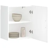 vidaXL Hängeschrank Porto 2 Stk. 0 x 0 x 0 cm Weiß