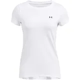 Armour HeatGear Armour kurzarm Trainingsshirt Damen 102 white/black S