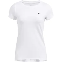 Under Armour HeatGear Armour kurzarm Trainingsshirt Damen 102 white/black S