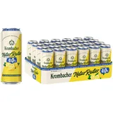 Krombacher Natur Radler o,0% Alkoholfrei Dose (24 x 0,5 l)